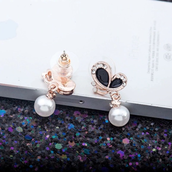 NEW!💙💎🦋BLACK🖤💛BUTTERFLIES!🦋💎💙SO BEAUTIFUL! - Picture 2 of 8